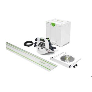 Sierra circular portátil hk 85 eb-plus-fs - festool - con riel de guía fs 1