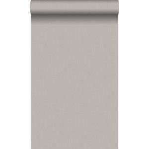 Origin papel pintado efecto lino rosa gris 53 cm x 10.05 m