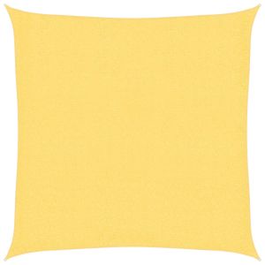 vidaXL toldo de vela cuadrado 3,6x3,6 m hdpe beige