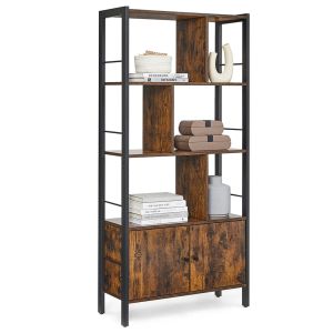 Librería/estante de almacenamiento grande de 4 niveles 74 x