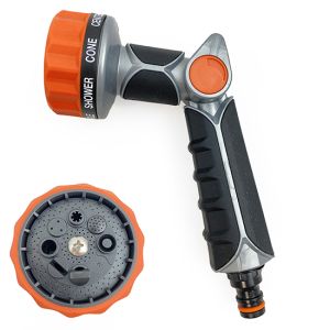 Pistola de riego profesional de 8 posiciones