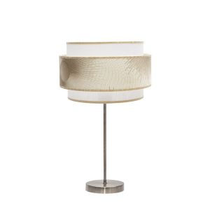 Lampara sobremesa nepal dorado  30cm