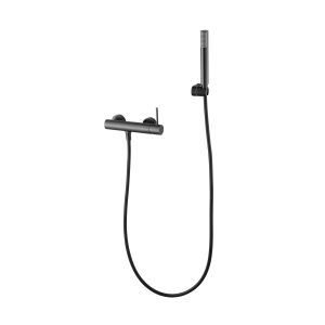 Grifo de kit ducha monza black gun metal [ imex® ]