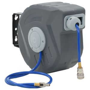 vidaXL carrete de manguera de aire automático 1/4" 12 m