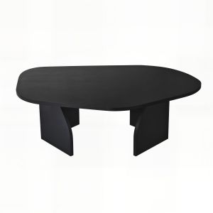 Mesa de centro de madera <<rock>> 100 x 60 x 35 cm - negro