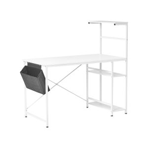 Escritorio aramingo 120 cm 60 cm con almacenaje blanco
