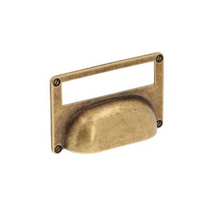 Tirador para mueble 5094 en zamac dist entre ejes 32mm antique lote de 25