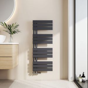 Emke radiador toallero agua caliente 104x40cm, 456w, antracita