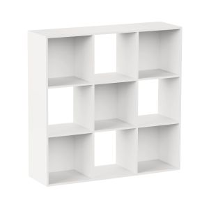 Estantería de 9 compartimentos spacequb 100.5x32x100.5cm 7house