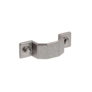Tirador para mueble en zamac 760 dist entre ejes 64mm níquel lote de 25