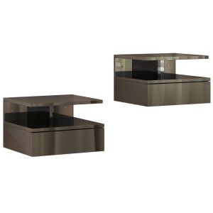 Mesitas de noche 35x32x22.5 cm Homcom, hogar - muebles de dormitorio