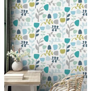 Papel pintado gaulan   flores diseño 5.23m²