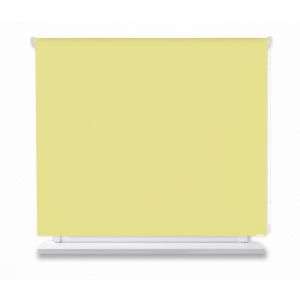 Estor enrollable opaco amarillo 230x150cm.