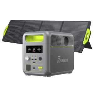 Fossibot - f2400 generador eléctrico portátil 2400w 2048wh lifepo4