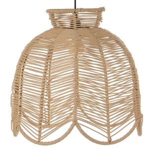 Lampara techo bambu natural, 1 xE27, max.60w no incluido