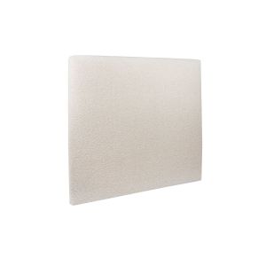 Cabecero tapizado de 180 cm - tejido rizado beige claro - beige claro