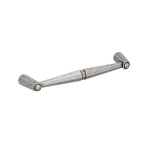 Tirador para mueble 762 en zamac dist entre ejes 128mm brillante lote de 6