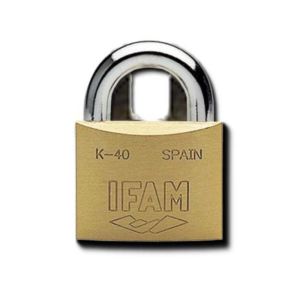 Candado de latón ifam k-40 con llaves iguales