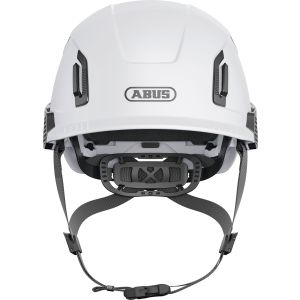 Casco de protección industrial - abus - spector - blanco polar