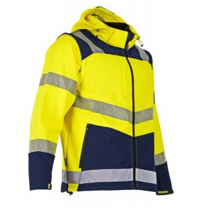Chaqueta de alta visibilidad lma viseur - softshell de 3 capas - 2227 t2
