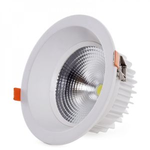 LED downlight, 24 w, 2246 lm, 2700ºk, ugr19, 40.000 std.  [ho-dl-ad-cob-24