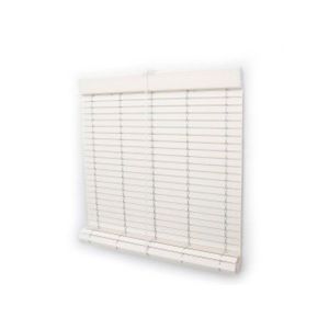 117 x 105 cm - persiana enrrollable blanca PVC