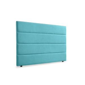 Cabecero tapizado genova acualine 145x120x8 cm - moonia