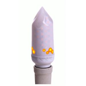 Bombilla LED efecto llama fuego oscilante 1800k E27 5w