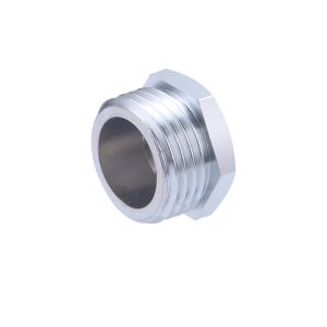 Tapón m 1/2 cromado x 2 piezas