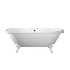 Bañera con patas chelsea  170 cm patas águila blancas
