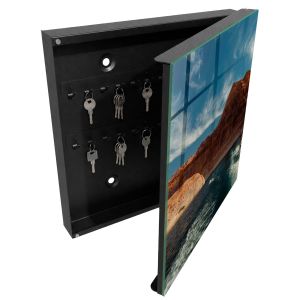 Armario para llaves decorativo 30x30x5, apertura derecha tulup