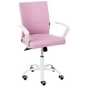 Silla de oficina modra rosa