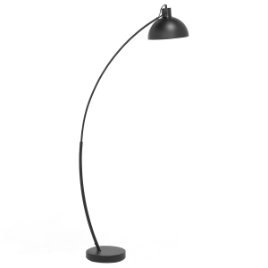 Lámpara de pie dintel metal negro