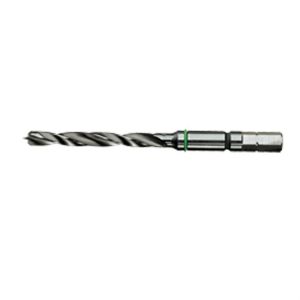 Broca para madera - festool - d 5 - acero reforzado - punta centradora - 2
