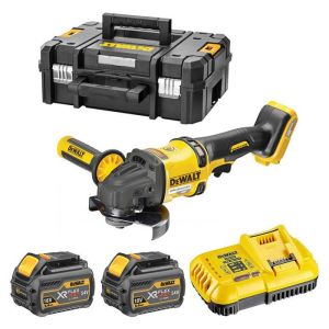 Amoladora 2.0 xr flexvolt 54v 2ah li-ion sin escobillas 125mm Dewalt - 2 ba