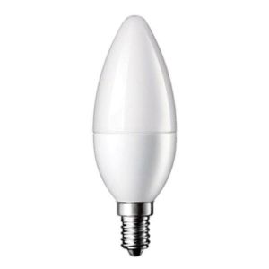 Bombilla LED e14 6w 220v c37 180° regulable - blanco frío 6000k -