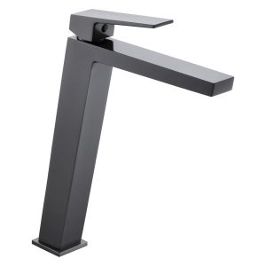 Monomando lavabo alto art black gun metal