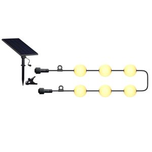 Luces solares de cadena híbridas 5.5m bolly