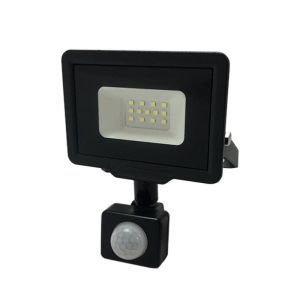 Proyector LED 10w ip65 negro con sensor de movimiento - blanco fr