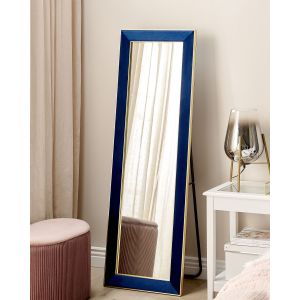 Espejo de pie lautrec 150 cm terciopelo azul marino