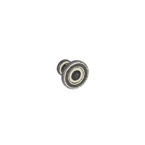 Pomo para muebles en zamac 25 mm de diam