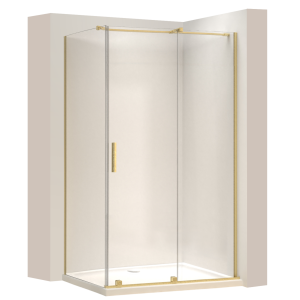 Rea cabina de ducha montana gold brush 110x80, 110x80x200,5 cm