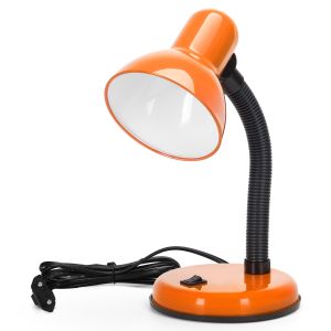 Aigostar lámpara de escritorio retro E27, naranja, juvenil (sin bombilla)