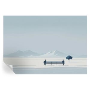 Murales autoadhesivos paisaje minimalista 208x146 tulup