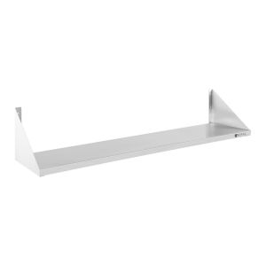 Estante de pared profesional 30 x 120 cm acero