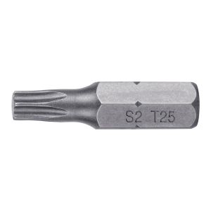Puntas torx t25 para destornillador - 25 mm - 5 puntas