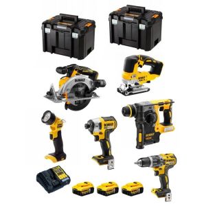 Kit Dewalt dck690p3t (dcd796 + dcf887 + dch273 + dcs334 + dcs565 + dcl040 +