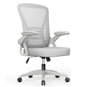 Rattantree silla de oficina ergonómica con soporte lumbar,gris