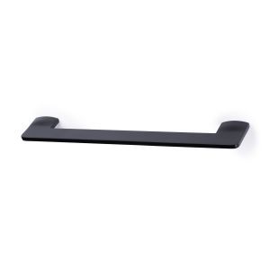 Tirador para mueble rei 7021 | cc 224 mm | negro mate | zamak
