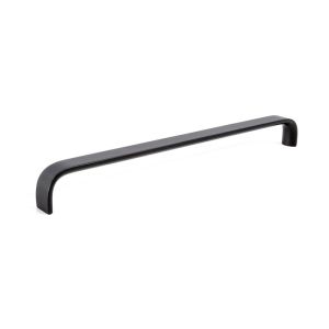 Tirador aluminio sense mini acabado negro mate dist. 256mm.